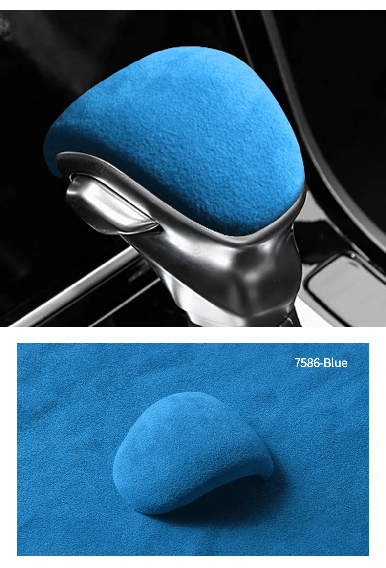Für Kia K3 Sportage R KX1 Schalthebel Schutz Boot Abdeckung Trim Aufkleber Auto Innen Zubehör Aus Alcantara – Detail 12