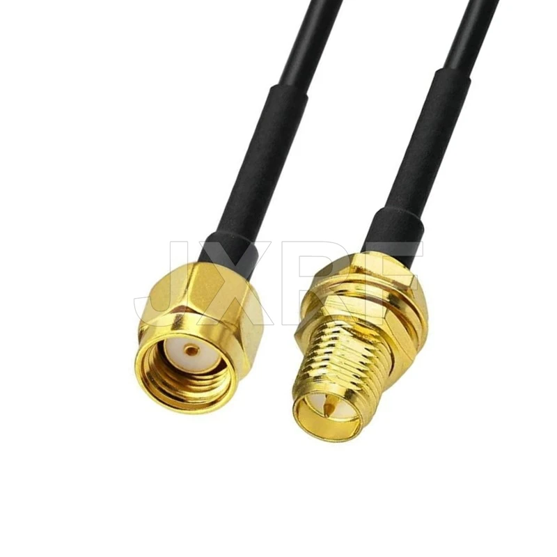 SMA Male RP SMA Male To RP SMA Male SMA Female RG174 Coaxial Cable Extension Cable Copper Feeder Wire For WIFI 3G 4G Antenna