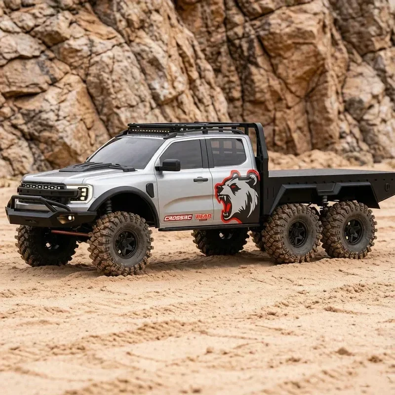 New 1/8 CROSSRC EMO X7/XL4 Big Bad Wolf/Bear Remote Control Climbing Off-Road Vehicle 4/6WD Brushless RC Two-Speed Pickup Model