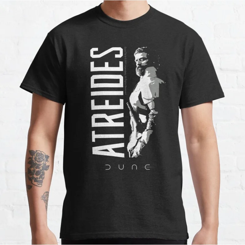 

Atreides Dunes of Arrakis Dune worm Sandworm sic fi Gift t shirt for man Large size Tops S-6XL 100% cotton printed mens Clothes