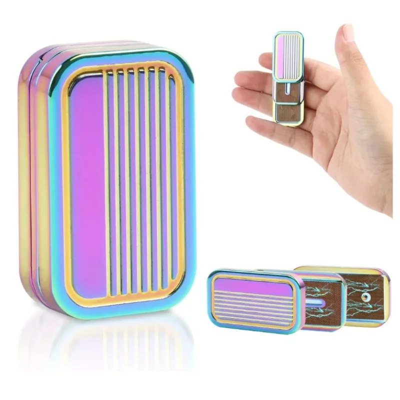 stock-metal-fidget-toys-adult-edc-haptic-coin-metal-three-layer-colorful-rainbow-magnetic-fidget-slider