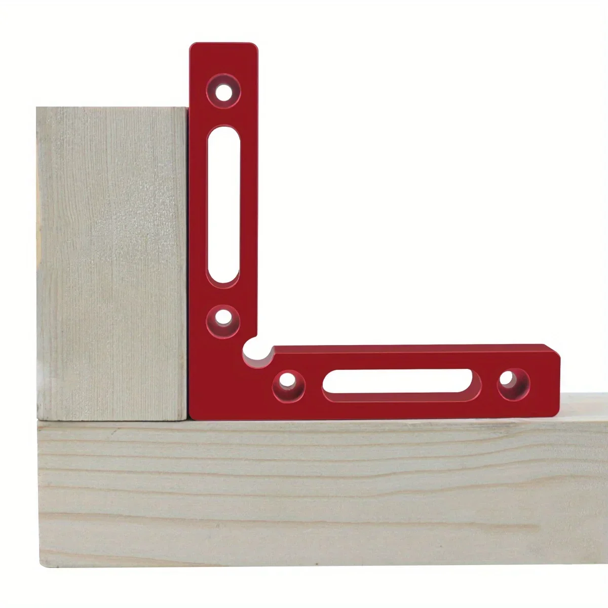 

4.7" x 4.7"(12x12cm) Right Angle Clamp Woodworking High Accuracy Clamp Tool Aluminium 90 Degree Positioning Squares