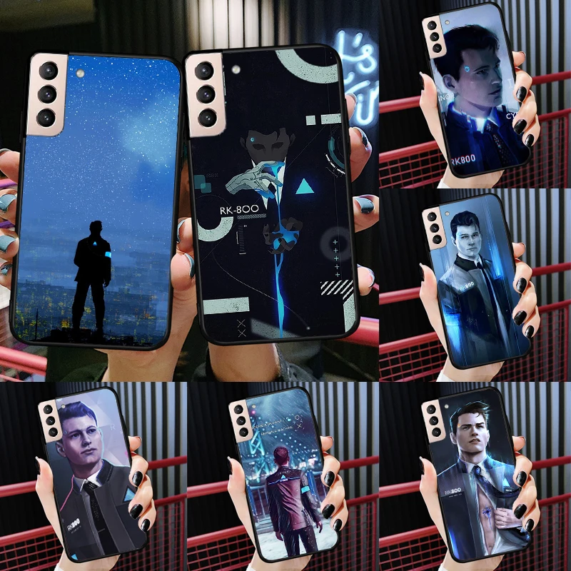 Detroit Become Human Case For Samsung Galaxy S23 S21 S22 Ultra S8 S9 S10 Note 10 Plus Note 20 Ultra S20 FE Cover