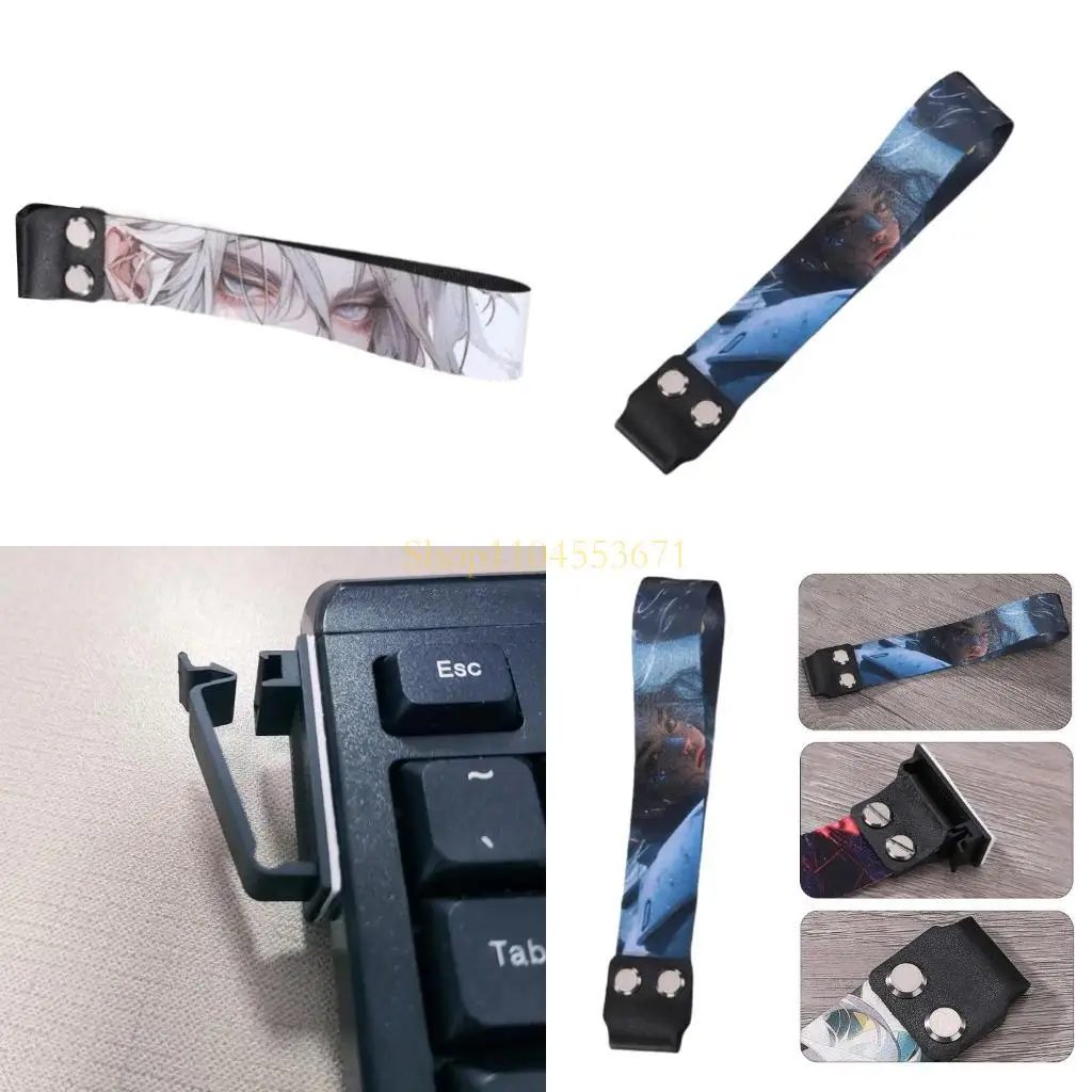 Best Seller Straping Twill Ribbon Wooting KeyBoards Strap com longa qualidade impressão