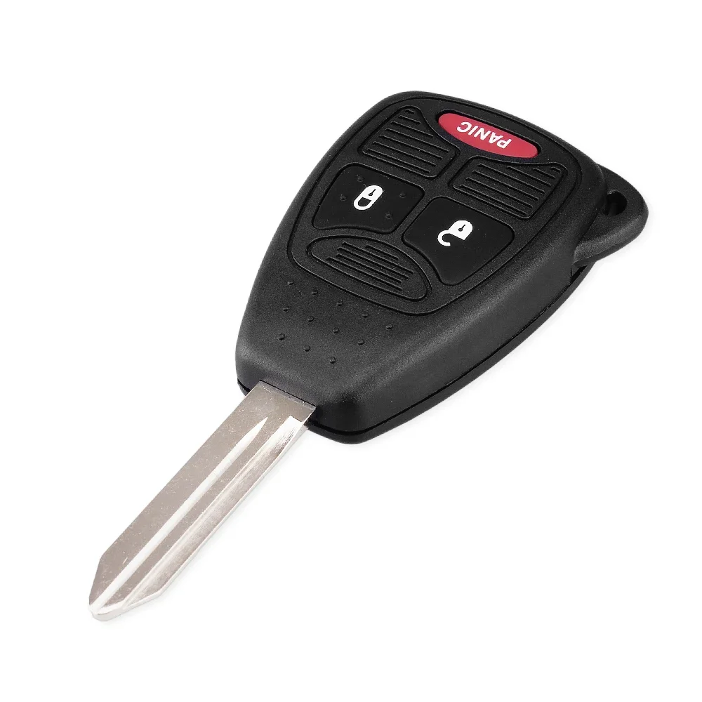 KEYYOU Remote 3 Button Car Key Shell For Chrysler Sebring Durango Dakota Caliber Charger Avenger RAM Nitro Magnum For Jeep Dodge