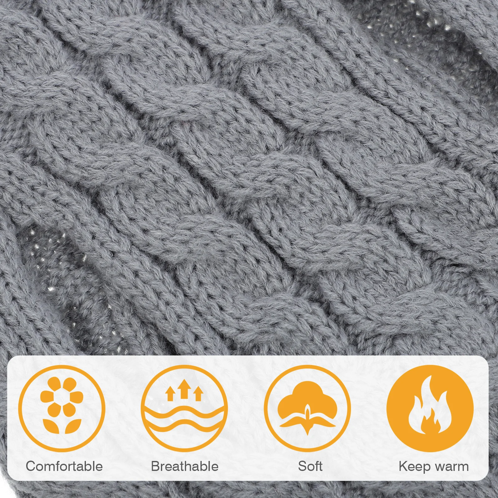 

Grey Size L Knitted Dog Sweater Thin Fashion Pet Clothes Party Costume Soft Comfortable for Small Dogs Photo Christmas