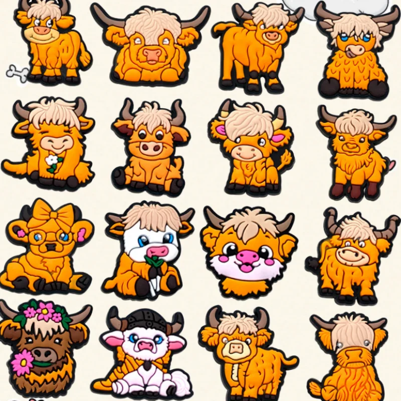 

16Pcs Kids PVC Shoe Charms Set Anime Cartoon DIY Sandals Accessories Cute Decorations for Boys And Girls