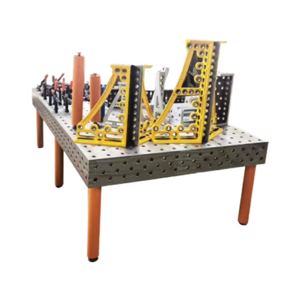 High Quality Cast Iron D16 Flexible 3D Welding Platform With Fixture Accessories