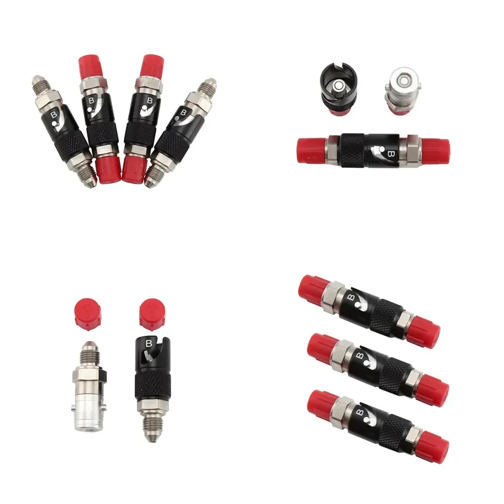 Hot Sale Titanium Quick Release Disconnect Coupling Adapter Kit Fittings Fluid Brake Line an Fitting