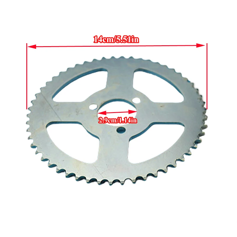 T8F Chain 54T Chain Disk Kit for 49CC Kolya Small Off-Road Two-Four-Stroke Engine Gearbox Transmission