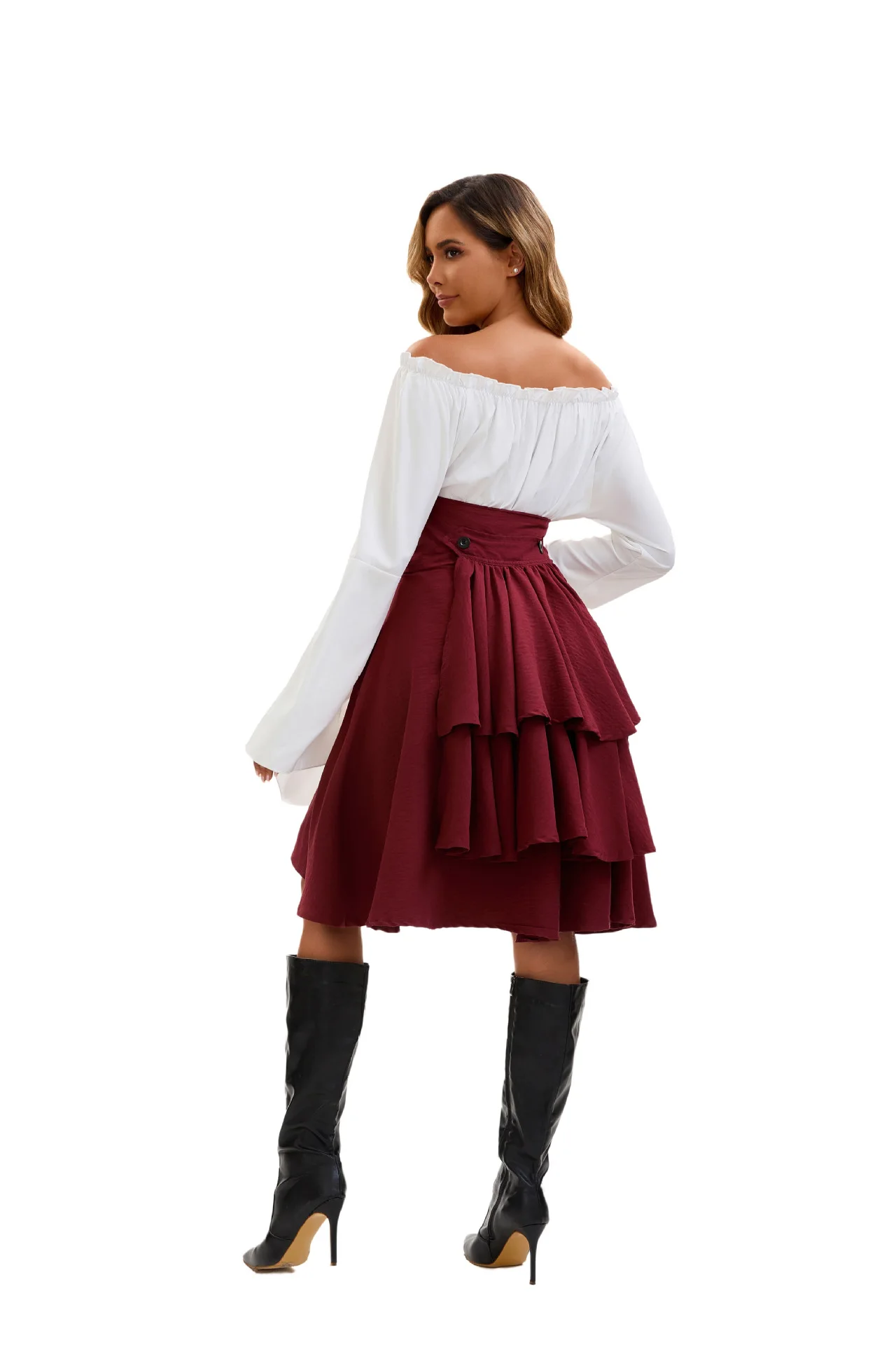 Déguisement Pirate Sexy – Chemise et Jupe – photo 8