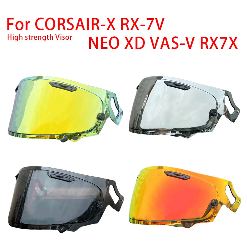 

RX7X козырек для шлема для CORSAIR-X RX-7V NEO XD VAS-V козырек для мотоциклетного шлема защита от ультрафиолета аксессуары для мотоциклетного шлема