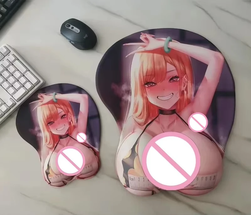 Oversized Custom Anime 3D DIY Large Size Big Mouse Pad Cute Manga Pad with Wrist Silicone Gel Mat Weighs 2000g Desk Mat