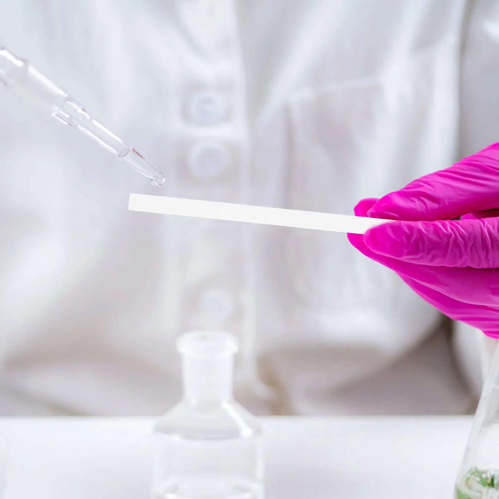 100 Tiras de Prueba para Perfumes, Papel de Prueba para Aceites Esenciales, para Aromaterapia, Muestreo de Fragancias, Mezcla y Detección Precisa de Aromas, Soya