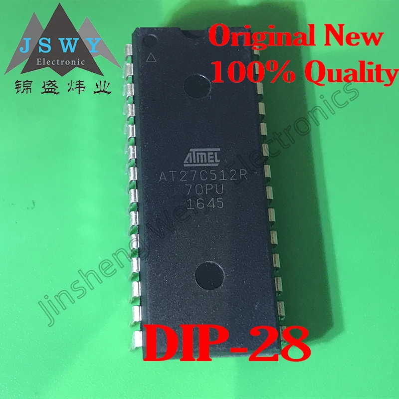 

(1/5 pieces) AT27C512R-70PU AT27C512R DIP-28/One-time programmable read-only memory/Electronic original/New original stock