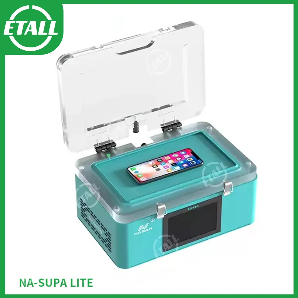 NASAN NA-SUPA LITE Mini LCD OCA Laminate Machine For Flat Curved Screen LCD Repair Air Bag Lamination No Air Compressor Required