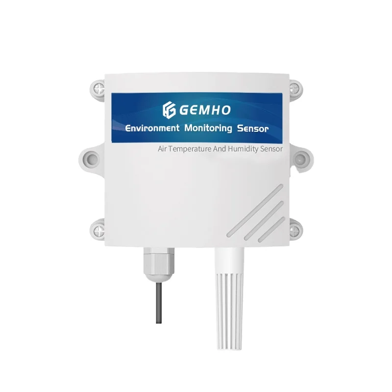 

Indoor Greenhouse Air Temperature Humidity CO2 Illuminance PM2.5/PM10 Sensor All-In-One IOT Weather Sensor RS485 Output