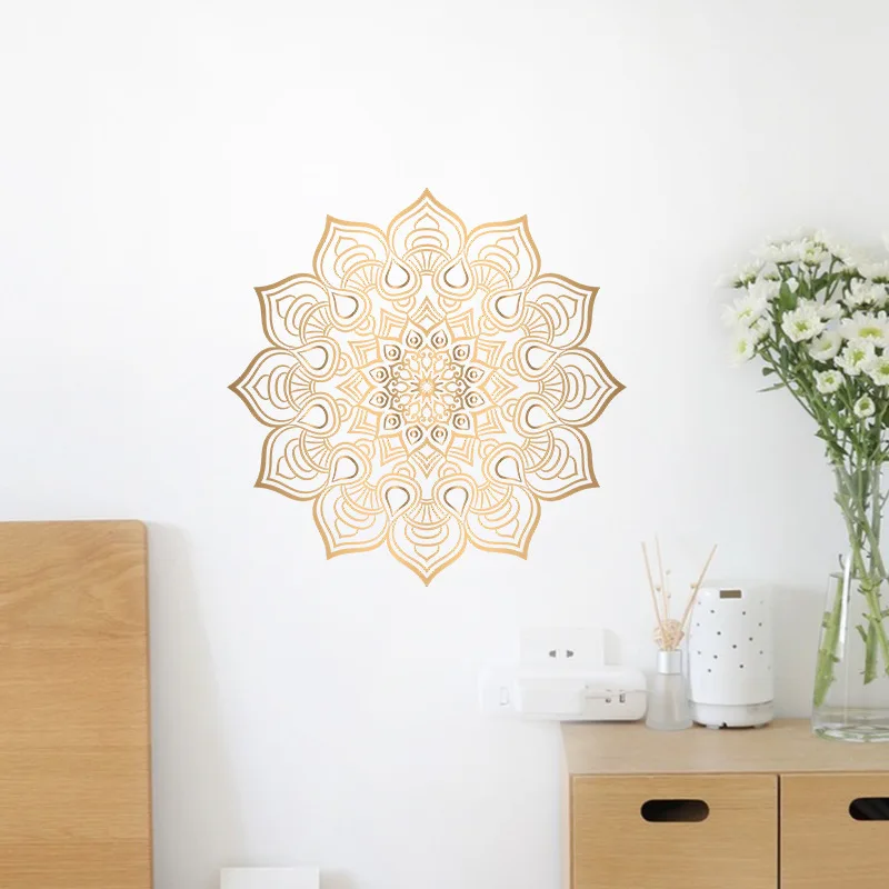 1PCS Art Style Pattern Bedroom Porch Living Room Wall Beautification Decoration Wall Stickers Self-adhesive