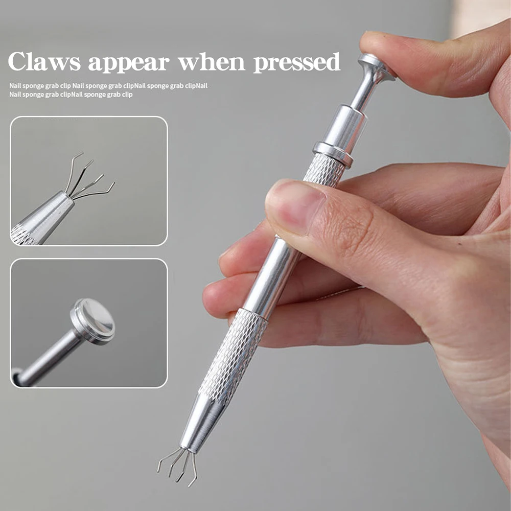 100 pçs gradiente esponja escova arte do prego conjunto de esponja para diy arte do prego gel polonês escova glitter pó manicure acessório