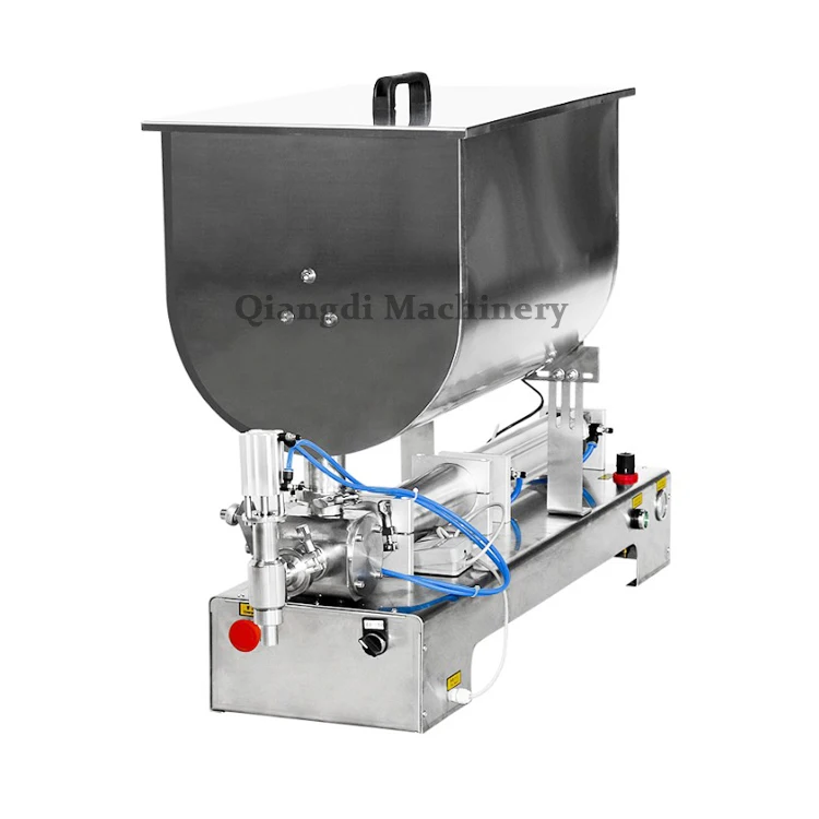 آلة تعبئة مربى الشوكولاتة بالهواء المضغوط شبه الأوتوماتيكية وصلصة الفلفل الحار والعسل #6