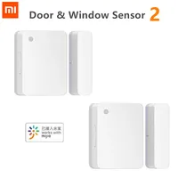 Original Xiaomi Door Window Sensor 2 Bluetooth 5.1 Light Detection Opening/Closing Records with Mijia App