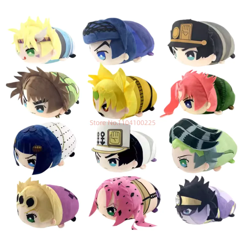 Official Jojos Bizarre Adventure Noriaki Kakyoin Double Size Lying Plush Pillow Soft Stuffed Cushion Anime Peripheral For Fans