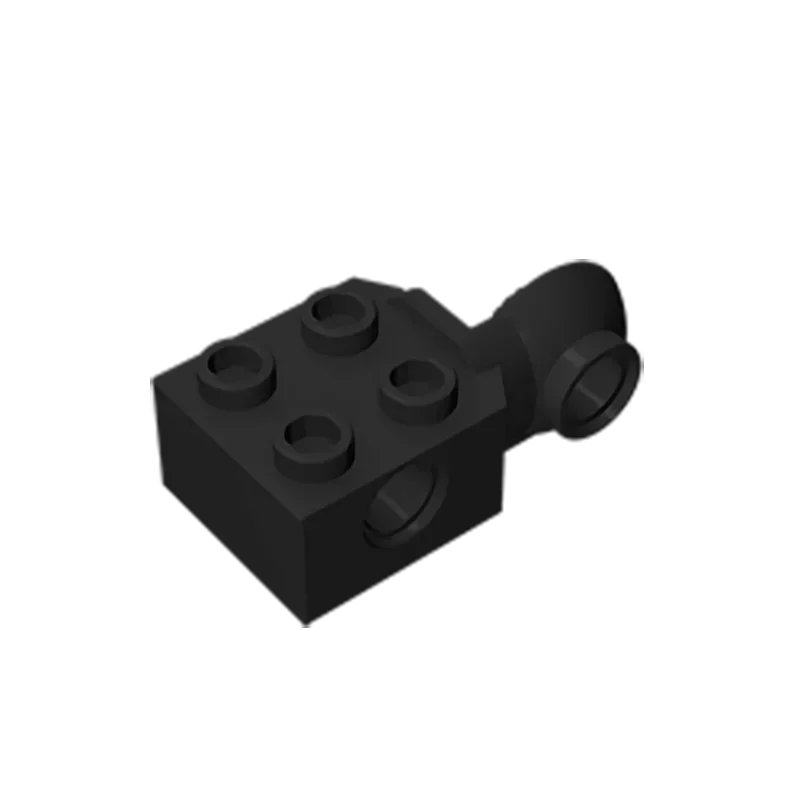 EKBricks EK-1088 Technical Modified Brick 2x2 with Pin Holes And Rotation Ball Joint Half Compatible with Lego 48171