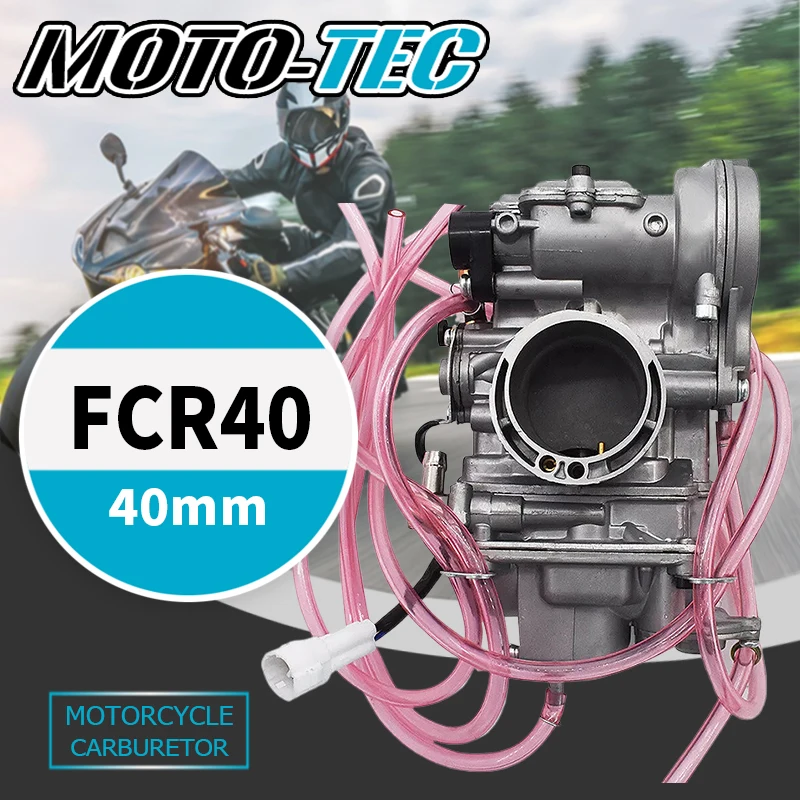 

Карбюратор мотоцикла FCR40 40 мм для Yamaha WR400F WR426F WR450F YZ400F YZ426F YZ450F, детали топливной системы двигателя для грязевого велосипеда