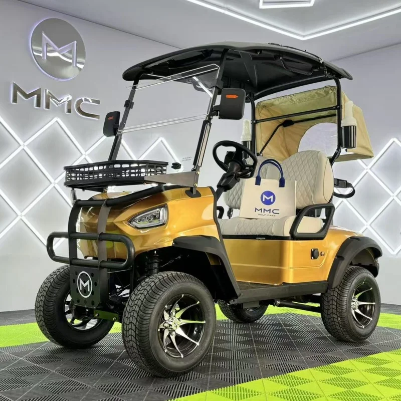 2024Explosive New Electric Golf Cart4000W 5000W 7000W Lithium Ion Battery 2 4 6 8 Seater48V 60V 70V Off-Road electric bike