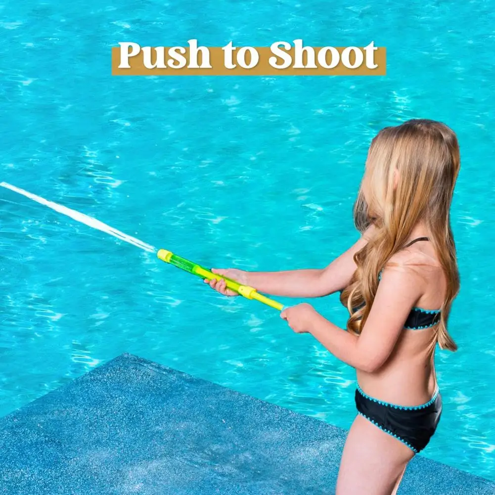 Jouet d'arrosage pour l'été, jouet d'arrosage sans fuite, jouet d'eau amusant pour fêtes à la piscine, activités de plage, pulvérisation extractible pour l'été