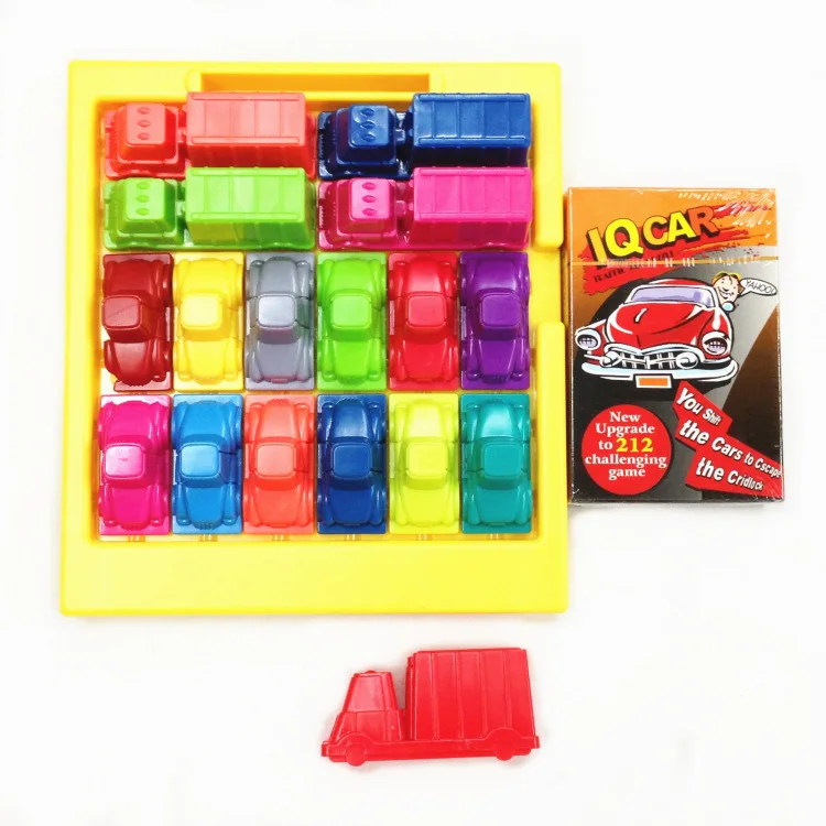 Racing Breakout Car Park 212 Levels Car Blocking Pass Game Exercise Logic Thinking Simulation Game Huarong Road Kids Puzzle Toys