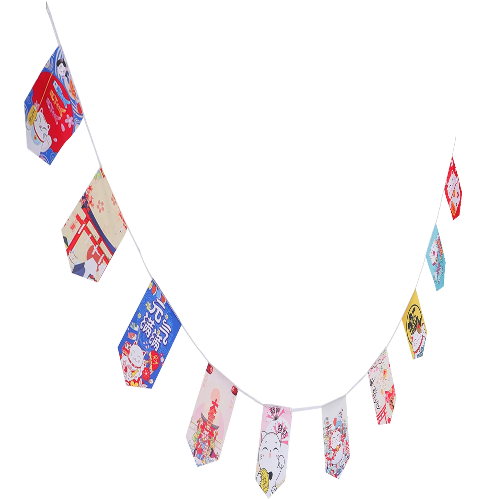 

The Strings Flag Japanese Vertical Decorations Polyester Food Store Flags Style Banner Ornaments