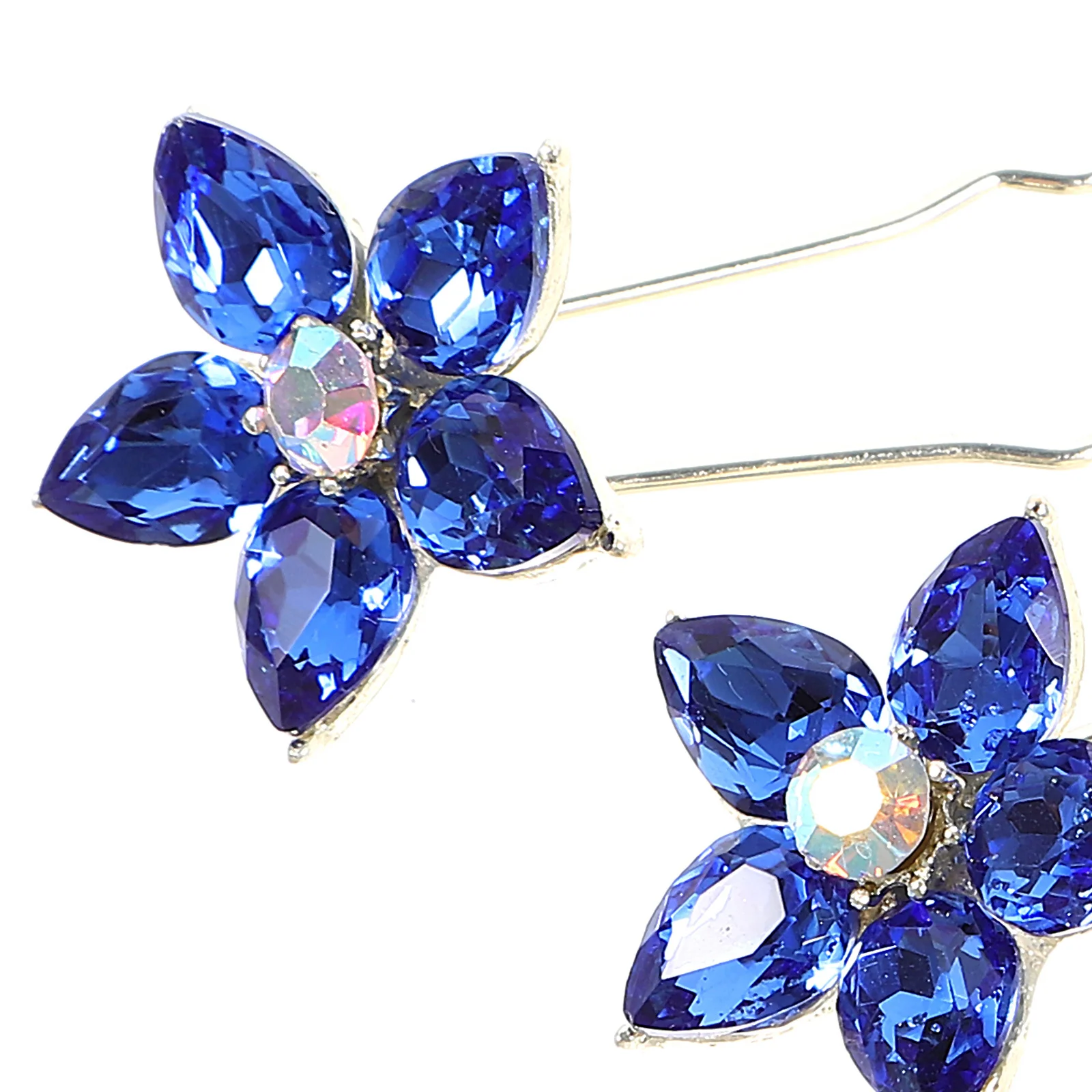 

4Pcs Water Drill Wedding Hair Pins Rhinestone Hair Accessories for Bridesmaids Bridal Headpieces Wedding Headpiece for Bride