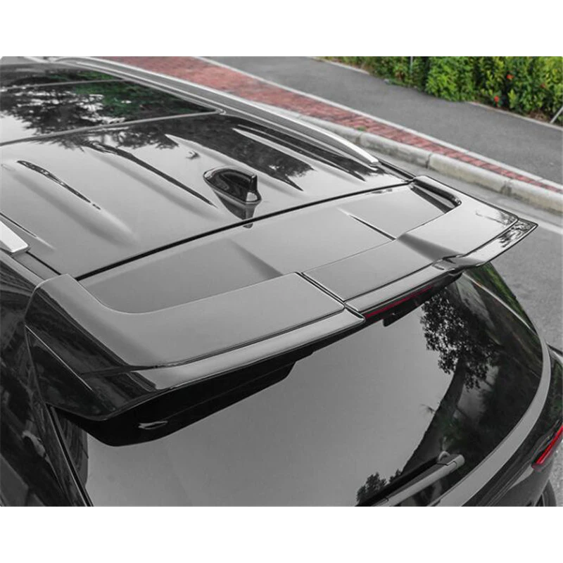 For Roof Spoiler Wing NEW Toyota Highlander Car Rear Window Trunk Lip Tail ABS Material Black White Accessories Refit 2022 2023