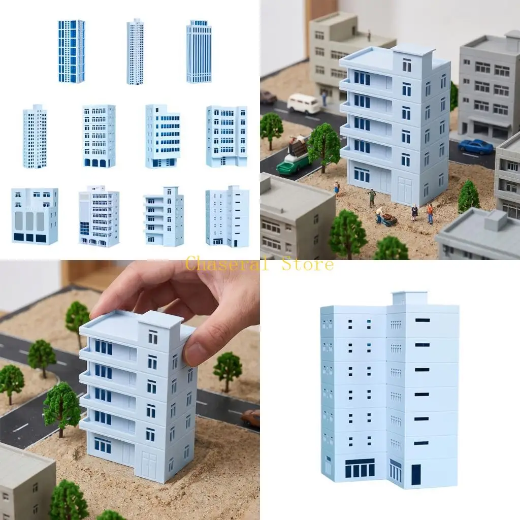 E7CE Realistic 1:150 Scale DIY Tower Model Building Kits for Adult Craft Project Lover and Kids Spatial Imagination Skill