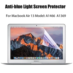 Protector de pantalla antiluz azul para Macbook Air 13, 2012, 2017, modelo A1466, A1369, película protectora antideslumbrante, protección ocular
