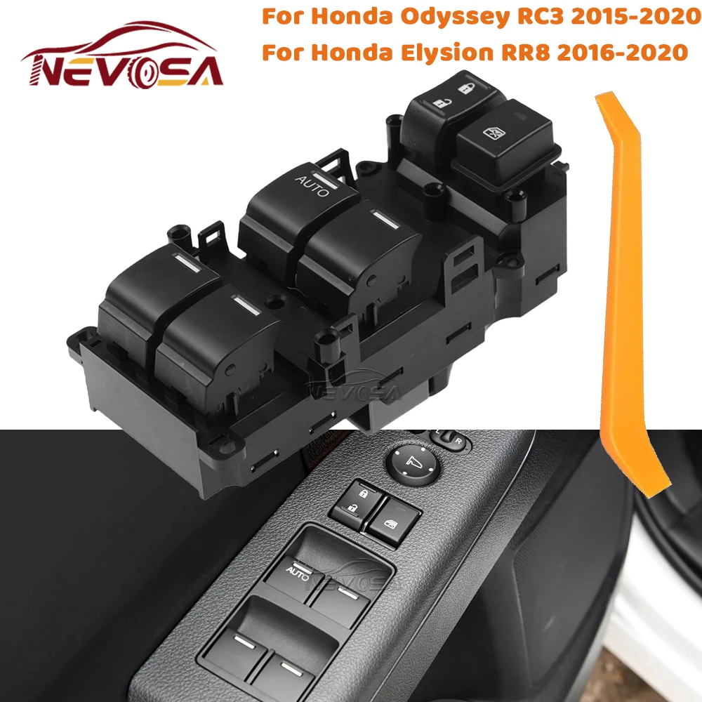 Left Hand Master Auto For Honda Odyssey RC3 Elysion RR8 2015 2016 2017 2018 2019 2020 Power Window Control Switch 35750T6DH01