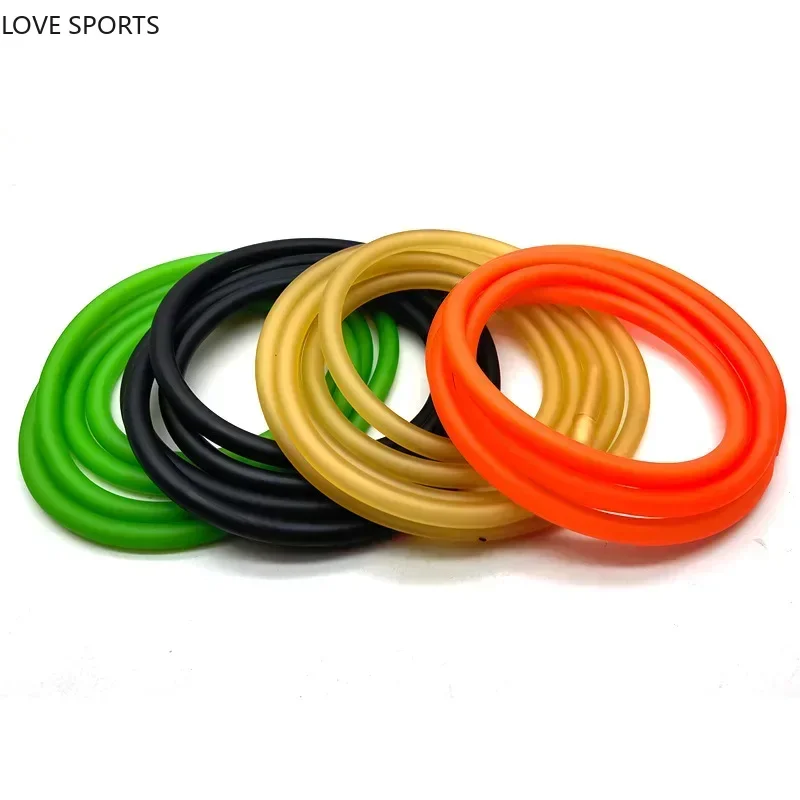 10M Packed Size 3070 Natural Rubber Band Latex Tube Pull Rope The Latex Tubes Tourniquet Rope Elastic Rope For School Students