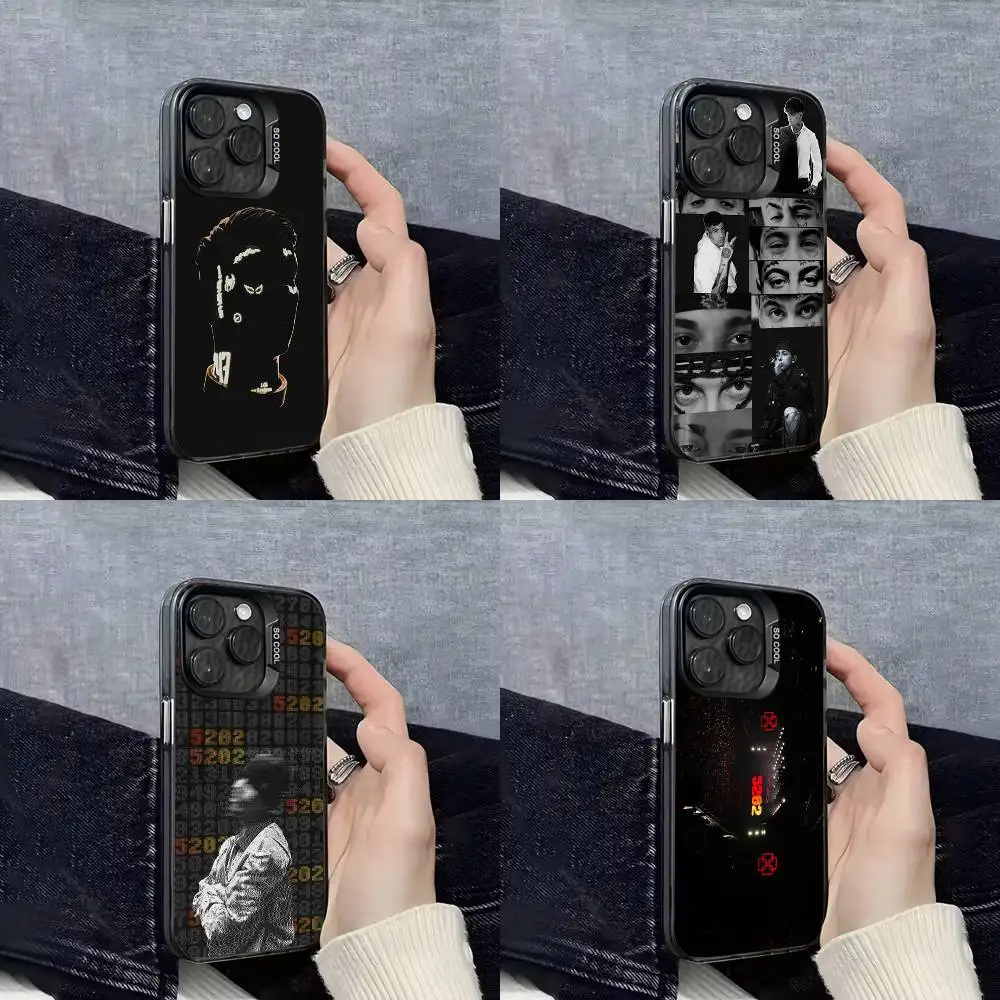 

D-Duki Ameri 5202 Phone Case For iPhone 16,15,14,13,12,11,Mini,Pro,E,SE4,XS,MAX Black IMD Box