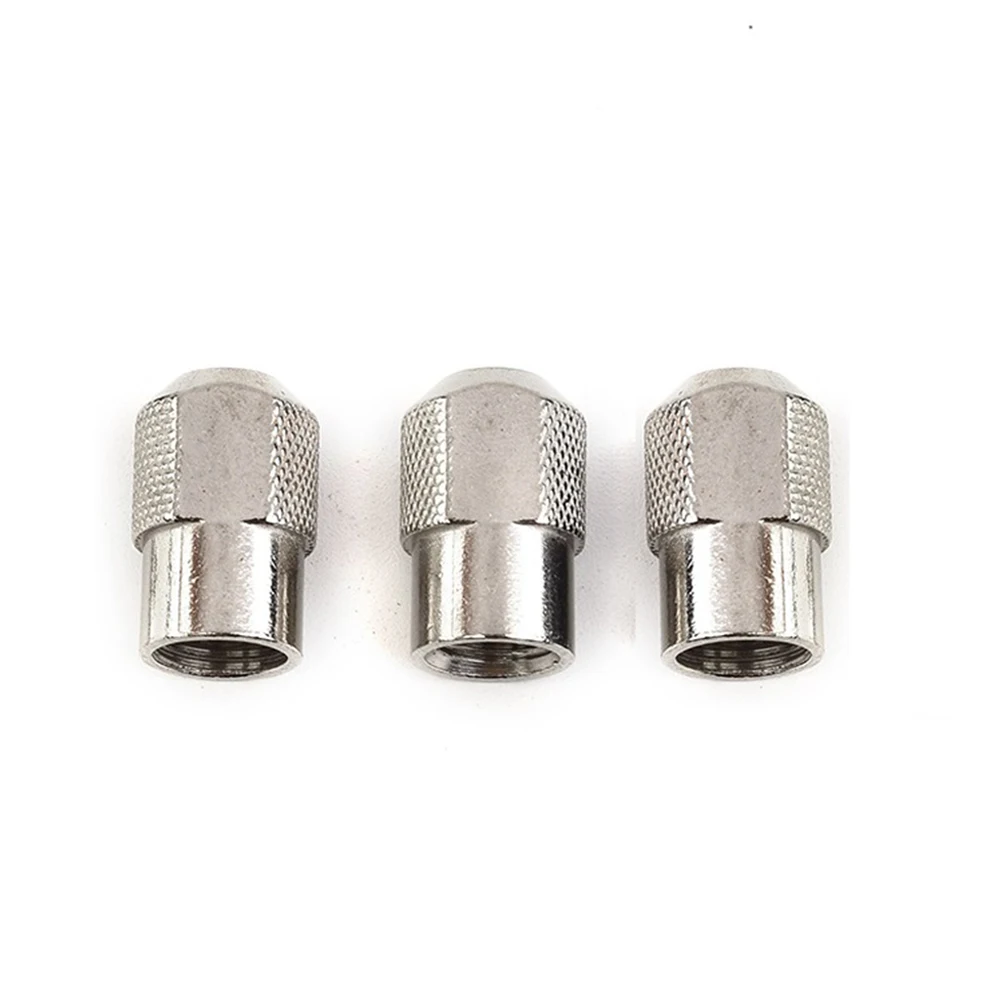 3Pcs M8x0.75เจาะ Chuck Electric Grinder Chuck Nut Collet Mata Bor หมวกติดตั้งเครื่องมือสำหรับ Dremel เครื่องมือโรตารี่