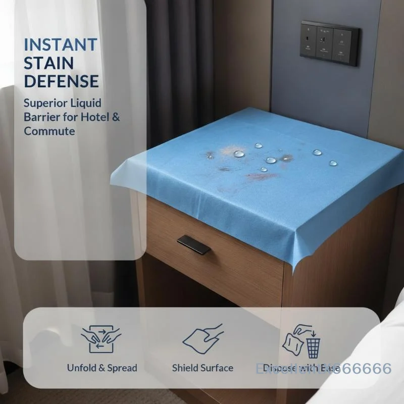 10Pcs Portable Disposable Seat Covers Thick Hygienic Anti-Stain Isolation Mats for Commuting Public Toilets