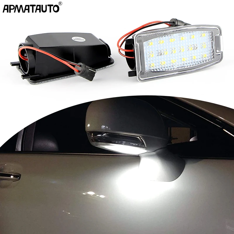 

Светодиодные боковые фонари под зеркала (подсветка земли) для Land Rover L322, LR2, LR3, LR4, Range Rover Sport, Freelander 2, Discovery 3, Discovery 4