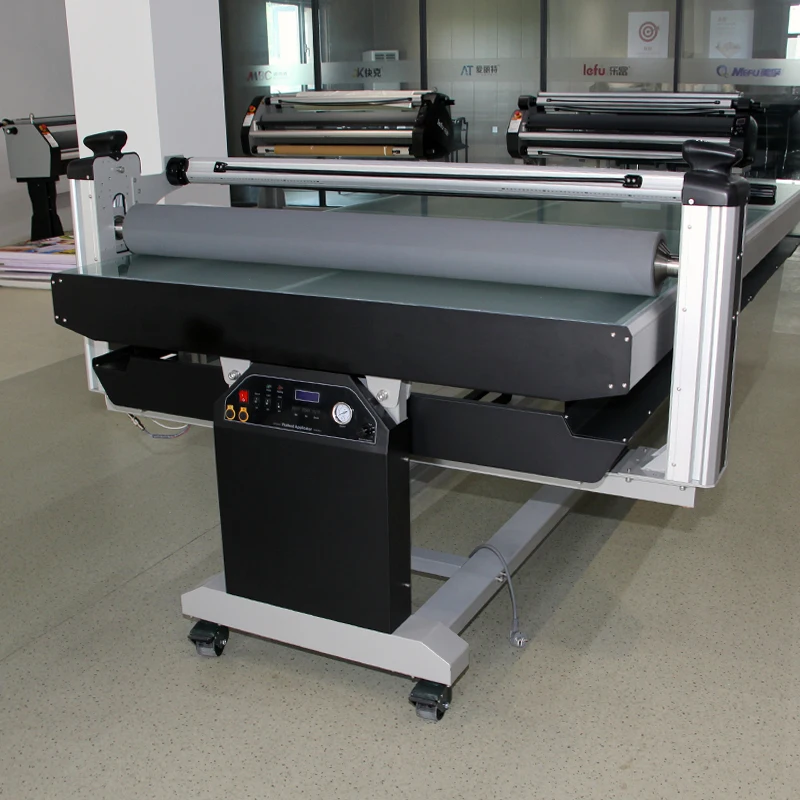 LF1325-B4 Pneumatic Automatic Flatbed Laminator Wood Packaging 110V-220V