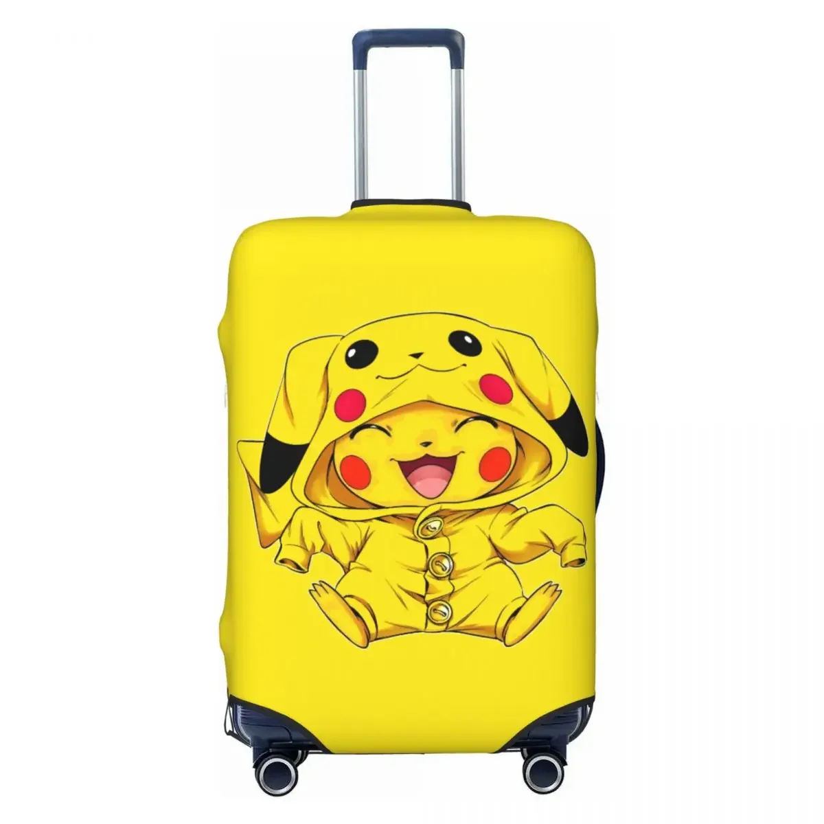 

Fashion P-Pikachizer Printed Suitcase Cover Stretch Material 18-32 Inch Luggage Dustproof Washable Anti-Scratch Travel Accessory
