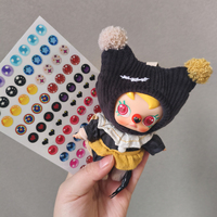 Why So Serious Halloween Series String Puppet  eye stickers diy Shadow Joker clothing accessories