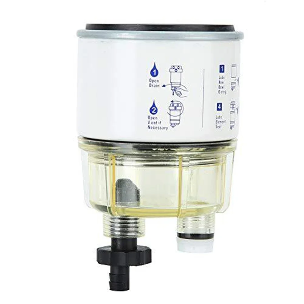 Outboard Fuel Water Separator S3213 High Temperature Resistant Easy Installation for Boats and Marine Equipment