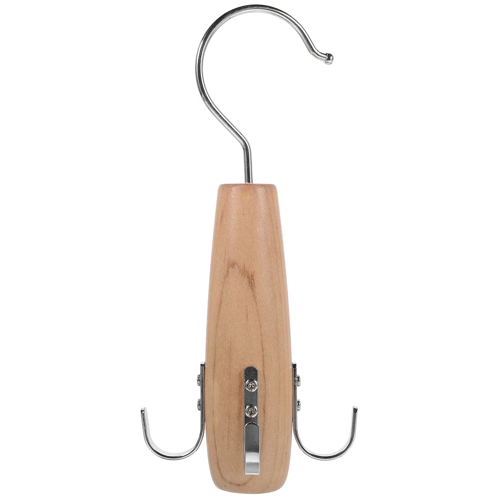 

Wooden 360 Degree Rotating Multifunction Scarves Storage Rack Belts Ties Organizer Creative Closet Hanger Scarves Storage Rack