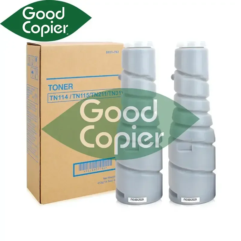 TN211 TN311 TN114 TN115 Compatible support for Konica Minolta bizhub BH 250 200 222 300 350 282 362 7728 Black Toner Cartridge