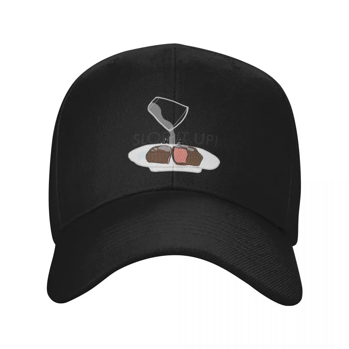 

Sloppy Steaks - Slop It Up! Baseball Cap Custom Cap fashionable sun caps Luxury man cap Designer Man Women's