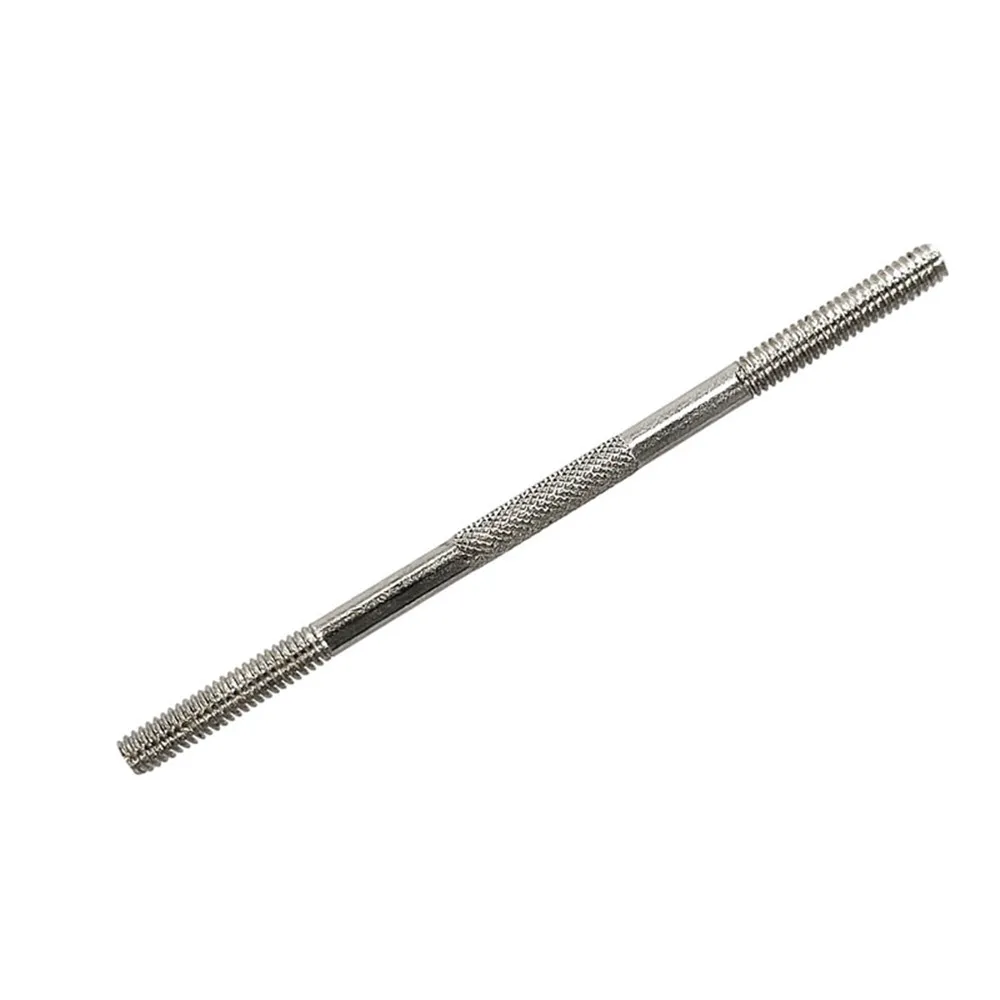 Tiges de poussée, M2 L20/25/30/35/40/45/50/55/60/65/70/75/80/90/100/110/120mm, 10 pièces bielles pour pièces RC, longueur de filetage 10mm